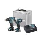 Combo Clx224sax Parafusadeira / Furadeira + Parafusadeira de Impacto - Makita Combo Clx224sax Parafusadeira / Furadeira + Parafusadeira de Impacto - Makita