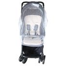 Combo Colchonete para Carrinho + Mosquiteiro com Elástico Universal, Conforto e Proteção - bege