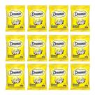 Combo Com 12 Petisco Dreamies Queijo Para Gatos Adultos 40gr