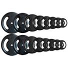 Combo com 16 Anilhas de Ferro Fundido - 140 Kg