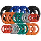 Combo com 20 Anilhas Emborrachadas - 70 Kg