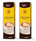 Combo com 20 unidades Cápsulas de Café Cappuccino Doce de Leite 3 Três Corações Havanna