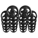 Combo com 22 Anilhas de Ferro Fundido - 80 Kg