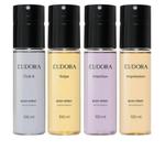 Combo com 4 Body Spray Masculino de 100ml Eudora