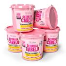 Combo com 5 Máscaras Desmaia Cabelo Forever Liss 350g