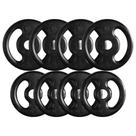 Combo com 8 Anilhas de Ferro Fundido - 20 Kg