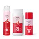 Combo Cuide-se Bem Cereja De Fases: Sabonete Líquido 2 em 1 + Spray Íntimo + Óleo Térmico Corporal