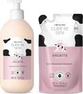 Combo Cuide-se Bem Deleite Loção Corporal Hidratante 400ml + Refil 350ml Oboticário Presente Creme