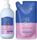 Combo Cuide-se Bem Show de Banho: Loção Hidratante Corporal 400ml + Refil 350ml Combo Cuide-se Bem Show de Banho: Loção Hidratante Corporal 400ml + Refil 350ml