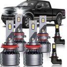 Combo de 6 Lâmpadas HUOKEDS para Ford F-150 (2015-2023) Combo de 6 Lâmpadas HUOKEDS para Ford F-150 (2015-2023)