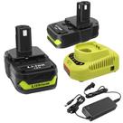 Combo de bateria e carregador CELL9102 18V 3.0Ah para Ryobi 18V Combo de bateria e carregador CELL9102 18V 3.0Ah para Ryobi 18V