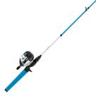 Combo de bobina de pesca Zebco Roam 183 cm em fibra de vidro, 2 peças