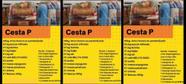 Combo de Cesta Básica com 3 cestas tam: P +P +P