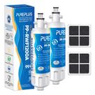 Combo de filtro de água e ar para geladeira PUREPLUS 469690 LT700P Substituição para LG Kenmore Elite 9690