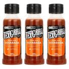 Combo de Molhos de Churrasco Sabor Pimenta Agridoce Texgrill 285g 3 unidades