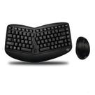 Combo de Teclado e Mouse Adesso WKB-1150CB Sem Fio Ergonômico Combo de Teclado e Mouse Adesso WKB-1150CB Sem Fio Ergonômico