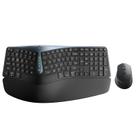 Combo de Teclado e Mouse EDJO MK835 Ergo - Conexão Bluetooth/2,4G