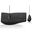 Combo de teclado e mouse Perixx PERIDUO-505ES QWERTY