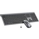 Combo de Teclado e Mouse Sem Fio EDJO Full Size Óptico