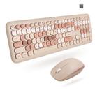 Combo de teclado e mouse X9 Colorful Wireless 2.4G