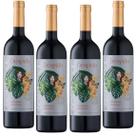 Combo de Vinhos Sem Álcool Despido Tinto Suave - 750mL - Nacional - 04 UN