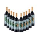 Combo de Vinhos Sem Álcool Tinto Meio Seco Bordô Despido - 750mL - Nacional - 10 UN