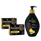 Combo Dermo 2 Sabonetes Vegetais cereales + Hidratante