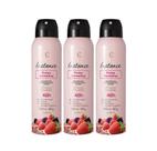 Combo Desodorante Antitranspirante Aerossol Instance Frutas Vermelhas 3x150ml