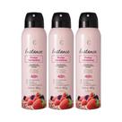 Combo Desodorante Antitranspirante Aerossol Instance Frutas Vermelhas 3x90g/150ml