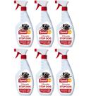 Combo Educador Sanitário Canino Xixi Não Stop Dog Sanol Stop Xixi com 6 Unidades
