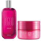 Combo Egeo Dolce Desodorante Colônia 90ml Merengue Mousse Hidratante 250g