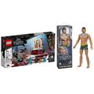 Combo Épico Marvel: Lego Sala do Trono Namor + Figura Titan Hero
