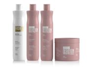 Combo Escova Progressiva Fashion Gold 500g + Protect Poo 500g