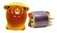 Combo Estator(bobina) 127V carcaça do motor p/mart. D25133
