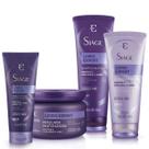 Combo Eudora Kit Siàge Loiro Expert Completo Shampoo Desamarelador Condicionador Máscara Matizadora