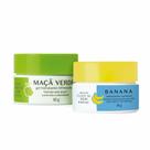 Combo Feira Misturinha: Gel Hidratante Facial Maçã Verde 80g + Hidratante Cremoso Facial Banana 80g