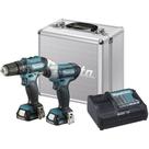 Combo Furadeira e Parafusadeira de Impacto 12V Cxt CLX228SAX - Makita