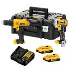 Combo Furadeira Parafusadeira de Impacto 20V Máx DCK222D2T-BR Bivolt Dewalt
