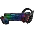 Combo Gamer Teclado E Mouse Led Fone De Ouvido Headset Com Fio