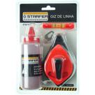 Combo Giz De Linha Para Marcação 30 Metros Vermelho