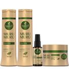 Combo Haskell Murumuru Cabelos Muito Secos Shampoo Condicionador e Máscara Manteiga Nutritiva 300g/ml + Néctar Concentrado 35ml