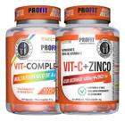 Combo Imunidade Vit-C/Zinco 60 Cp + VitComplex 90 Cp Profit