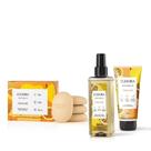 Combo Instance Maracujá: Spray Colônia 200ml + Creme Corporal 180ml + Sabonete em Barra 4x80g
