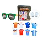 Combo Jogo da Memória 9 pares Camisas Campeões Mundias com Oculos Hexa Combo Jogo da Memória 9 pares Camisas Campeões Mundias com Oculos Hexa