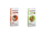 Combo Kit Bravectos Cães (1) 4,5 A 10 Kg + (1) 10 A 20 Kg