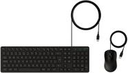 Combo Kit Conjunto Teclado e Mouse Com Fio Intelbras Preto Pc Notebook