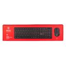 Combo kross teclado e mouse usb, sem fio, elegance - ke-km558v1 preto