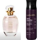 Combo L'eau lily branche colônia desodorante 75ml +body espech Uva Merlot 200ml oboticario