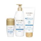Combo La Piel Biosensitive: Hidratante Corporal 400ml + Gel de Banho 200g + Antitranspirante 55ml