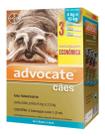 Combo Leve 3 Pague 2 - Advocate Cães 4 a 10 Kg (1,0ml) - Bayer